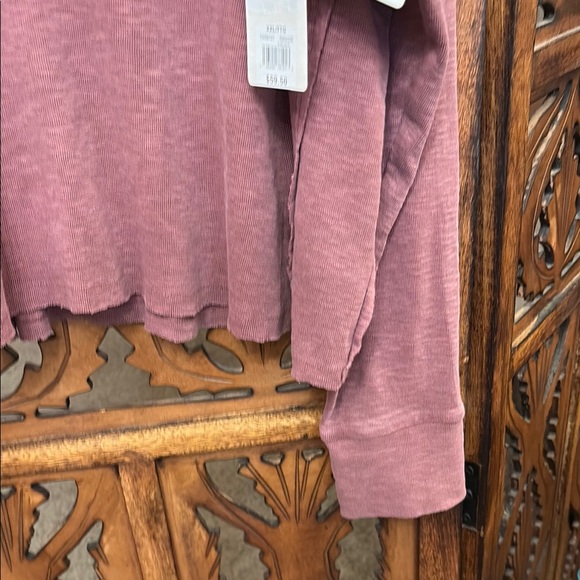 Lucky Brand Mauve Long Sleeve Top - Picture 5 of 8